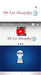 Mobile Screenshot of drlizalexander.com